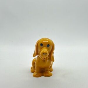 Dog Puppy Figure Only Animal Toy Brown Tan
